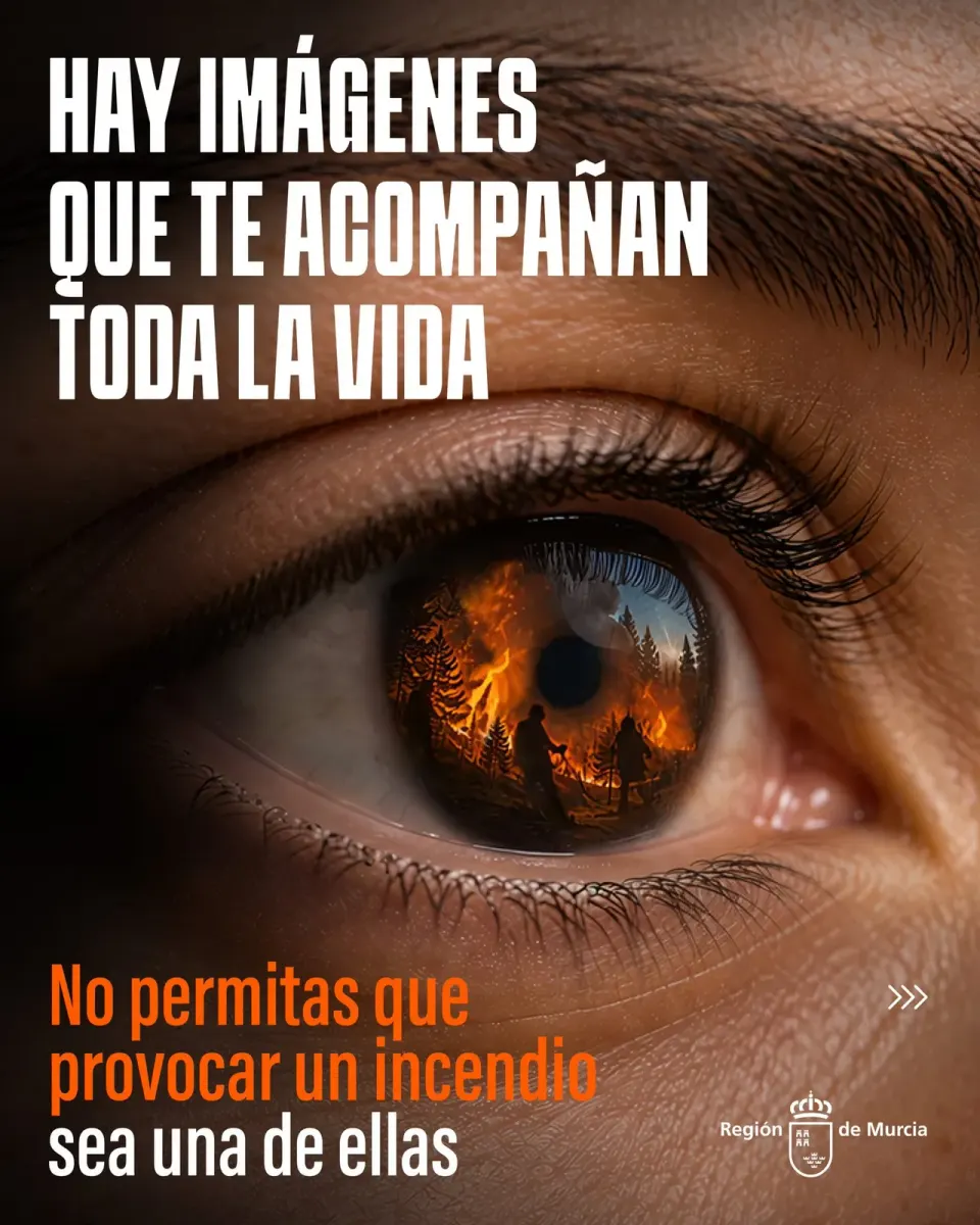 campaña de prevención de incendios de la Región de Murcia 2026