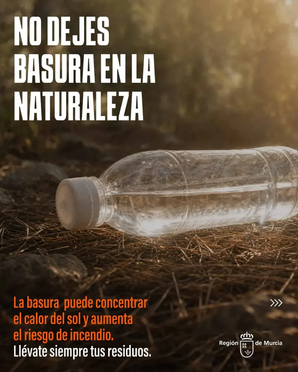 campaña de prevención de incendios de la Región de Murcia 2026